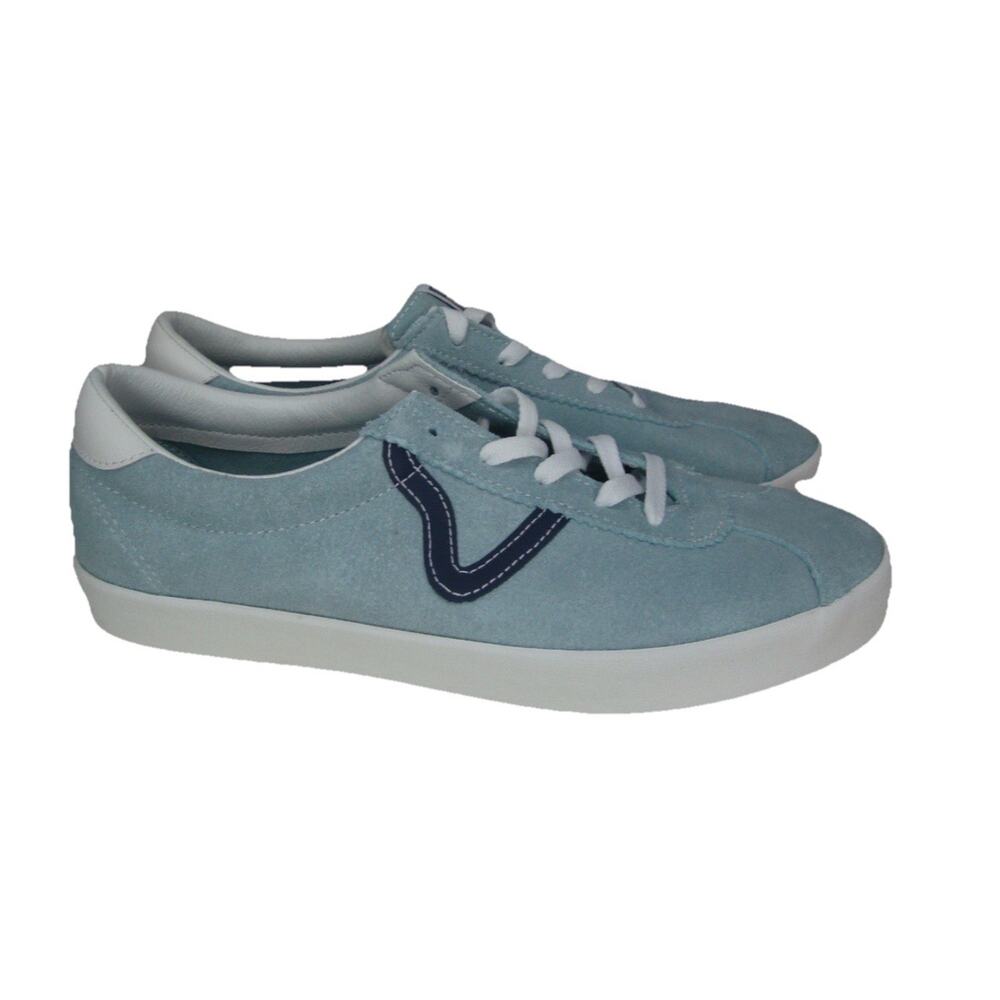 Vans Ward Suede Canvas Mix Skate Shoes Light blue. Womens 9.5. Men’s 8